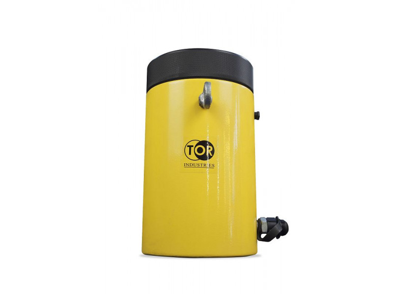 Домкрат гидравлический TOR HHYG-100150LS (ДГ100П150Г) 100 т с фиксирующей гайкой