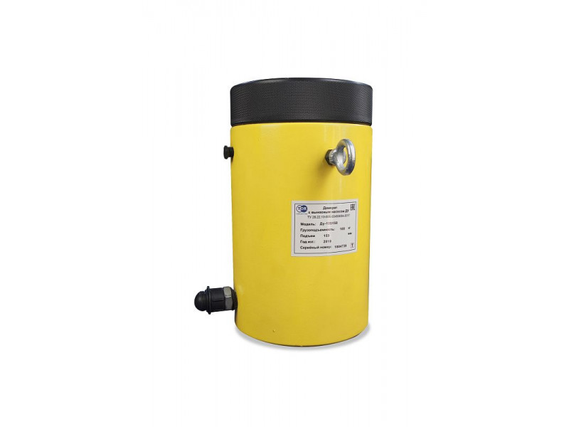 Домкрат гидравлический TOR HHYG-100150LS (ДГ100П150Г) 100 т с фиксирующей гайкой
