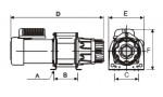 Лебёдка эл.KDJ-300E г/п 300кг. L=30м. (380v;50Гц)