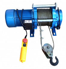 Лебёдка эл. KCD-300A г/п 300/600 кг L=60м, 220B