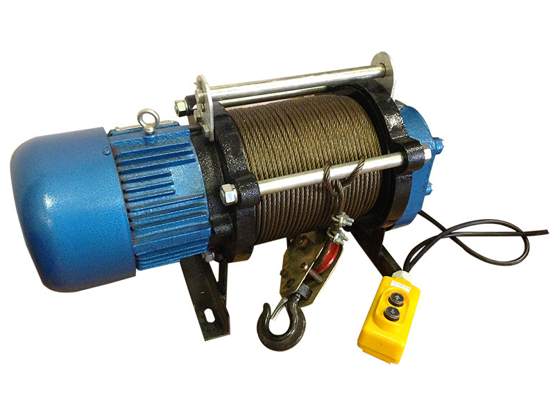 Лебедка эл. KCD-500A г/п 500/1000 кг L=60м, 380B