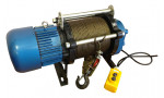 Лебедка эл. KCD-500A г/п 500/1000 кг L=100м, 380B