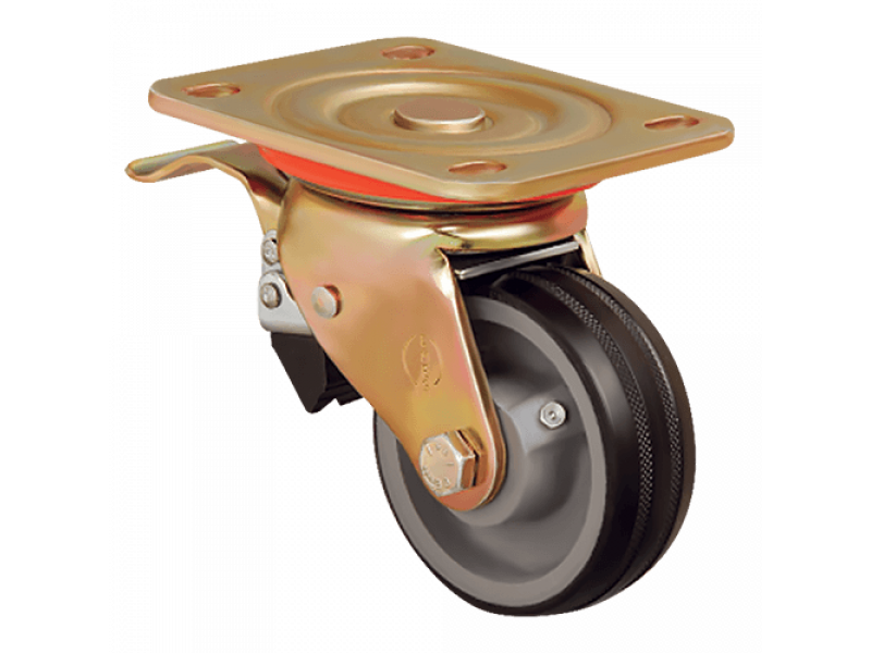 Колесо большегрузное обрезиненное ED01 VBR 150 F
