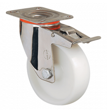 Колесо нейлоновое EM01 ZKZ 150 F (INOX)