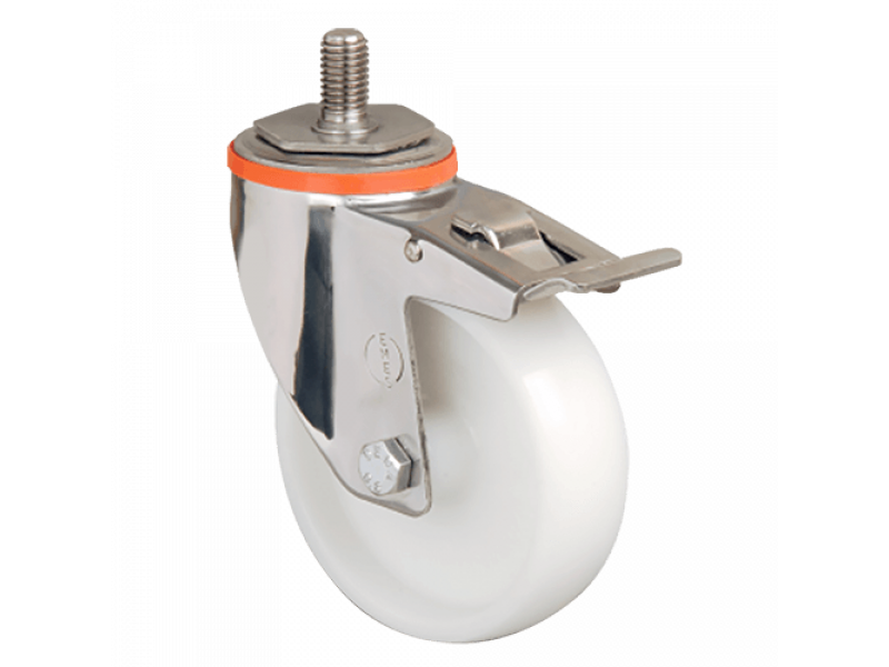 Колесо нейлоновое EM05 ZKZ 150 F (INOX)