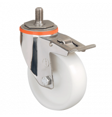 Колесо нейлоновое EM05 ZKZ 200 F (INOX)