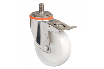 Колесо нейлоновое EM05 ZKZ 200 F (INOX)