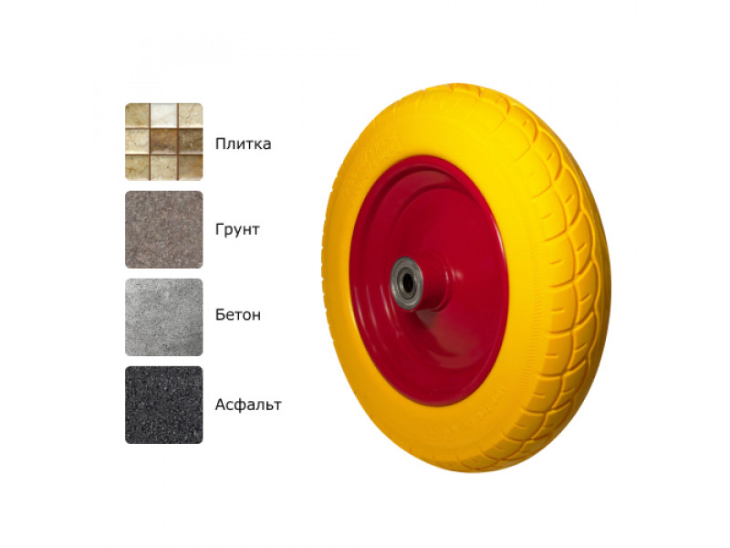 Пенополиуретановое колесо PU 3000-16 S
