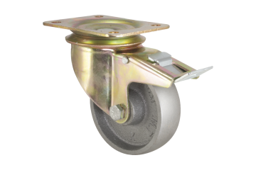 Колесная опора 3602-DDB-100-F18-HT с тормозом