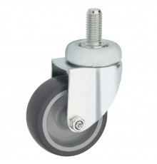  Колесо Tellure Rota 386203 аппаратное, поворотное, Ø 80 мм, 70 кг